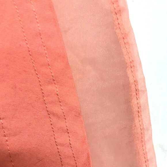 Vintage | 50's Coral Chiffon Layer Cocktail Dress - Picture 5 of 5